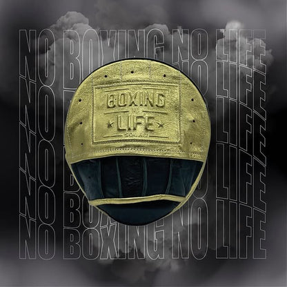 Pro No Boxing No Life Punching Mitts Soft-Padding Focus Pads