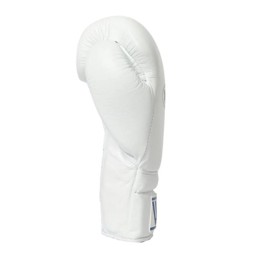 Winning Boxing Gloves MS-500 Lace-Up Type White Genuine Cowhide Leather