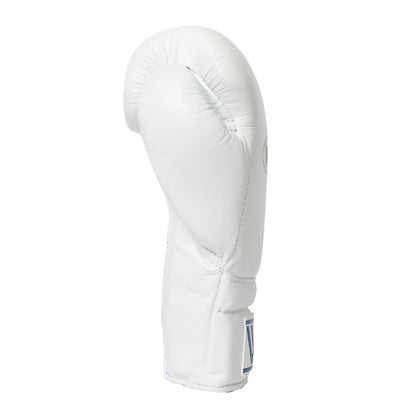 Winning Boxing Gloves MS-500 Lace-Up Type White Genuine Cowhide Leather