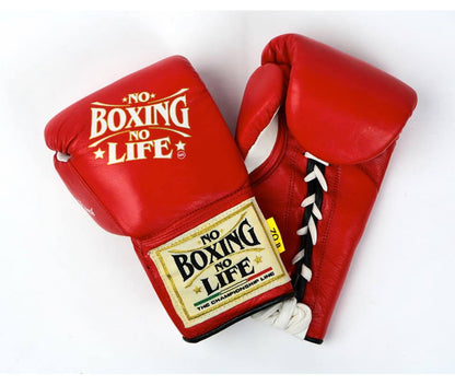 No Boxing No Life, Red Boxing Gloves, Professional Training Boxing Gloves, Custom Made Boxing Gloves, Premium Quality No Boxing No Life, Available All Sizes & Colours, Gift for Him, New Year