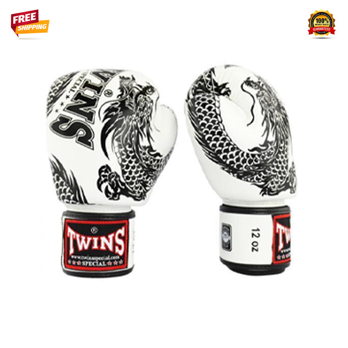 Twins Boxing Set – Muay Thai Boxing Gloves, Shin Guards & MMA Shorts Kickboxing Fight Gear