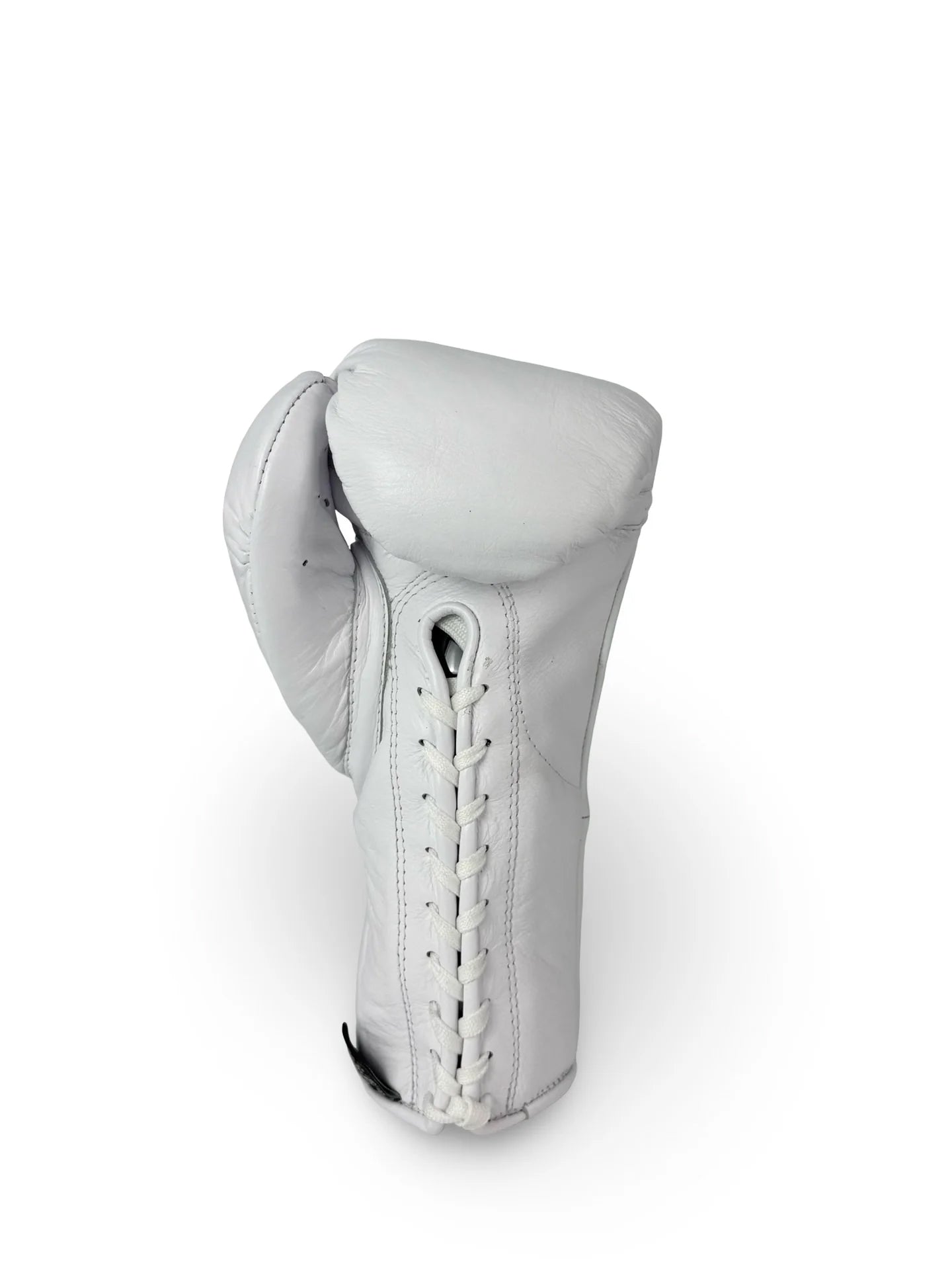 No Boxing No Life Fight Gloves - Full White  | 100% Pure Leather | Best Choice for Fighters | Free Shipping Worldwide