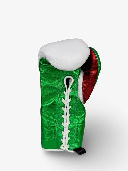 No Boxing No Life Fight Gloves - Tricolor  | 100% Pure Leather | Best Choice for Fighters | Free Shipping Worldwide