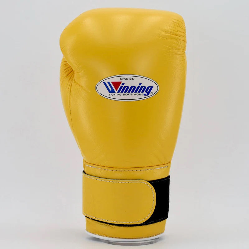 Winning Boxing Gloves Yellow – Velcro