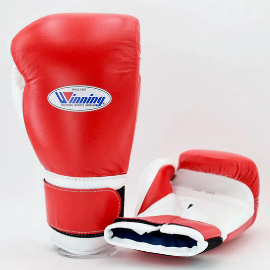 Winning Boxing Gloves Carrot/White – Velcro