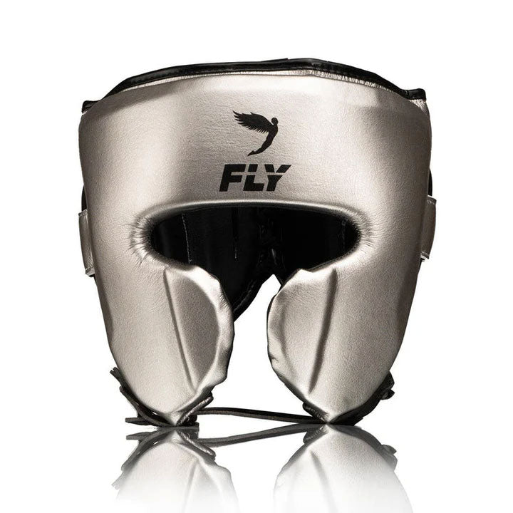 Fly Boxing Gloves Pro Bundle Silver / Black – Premium Gear Set | Fly Boxing Gloves Bundle – Elite Boxing Training Kit