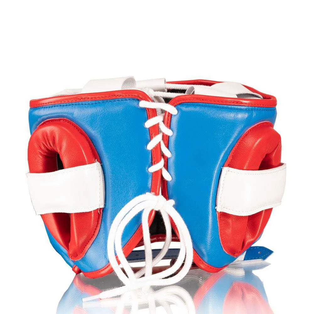 Fly Superbar X Head Guard - Blue/White/Red