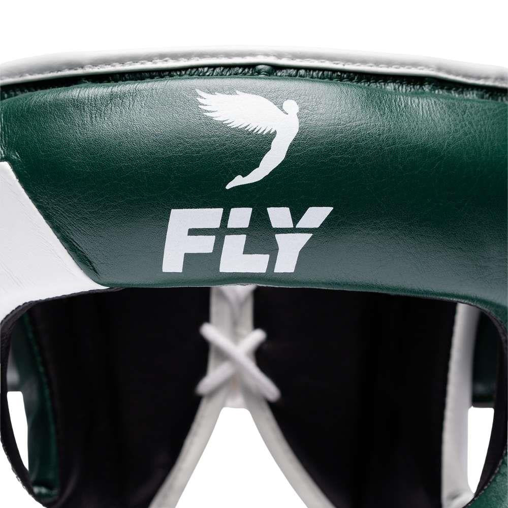 Fly Superbar X Head Guard - Pine Green/White