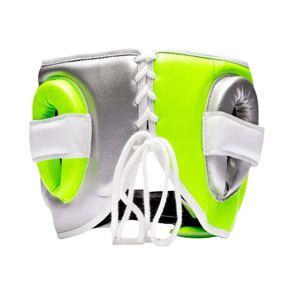 Fly Superbar X Head Guard - Silver Neon