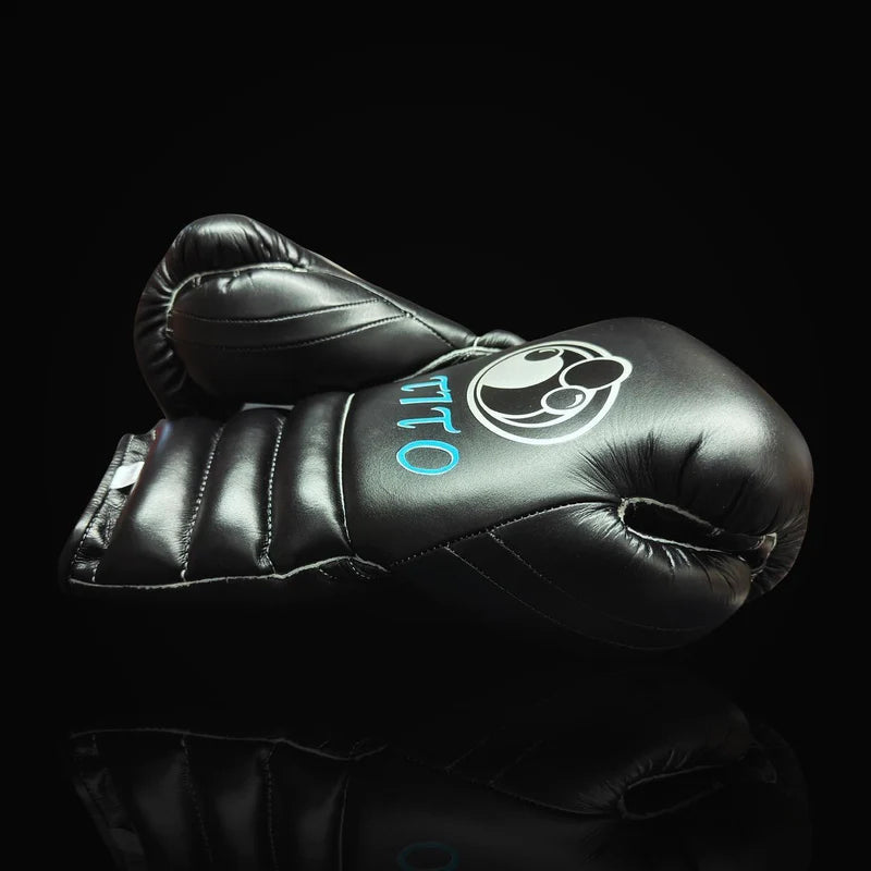 Grant Boxing Gloves | Professional Lace-up | Customizable - Premium Comfort | Black/Blue