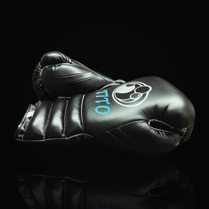 Grant Boxing Gloves | Professional Lace-up | Customizable - Premium Comfort | Black/Blue