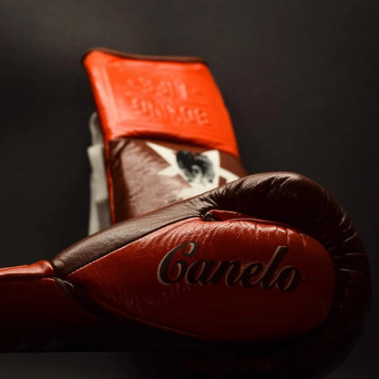 No Boxing No Life Glove - Online, NBNL Boxing Gloves, Leather Gloves Limited Edition Orange/Brown