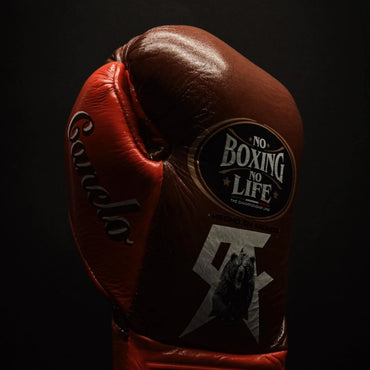 No Boxing No Life Glove - Online, NBNL Boxing Gloves, Leather Gloves Limited Edition Orange/Brown