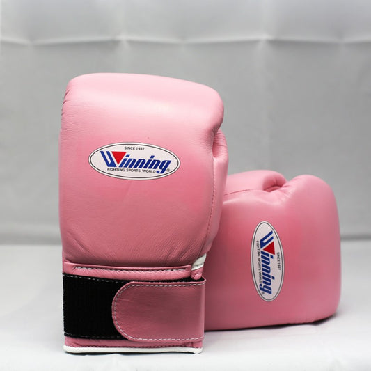Winning Boxing Gloves Pink Velcro Winning Training Gloves – Perfect for All Boxers – Pro-Level Quality – Premium Quality at Low Prices