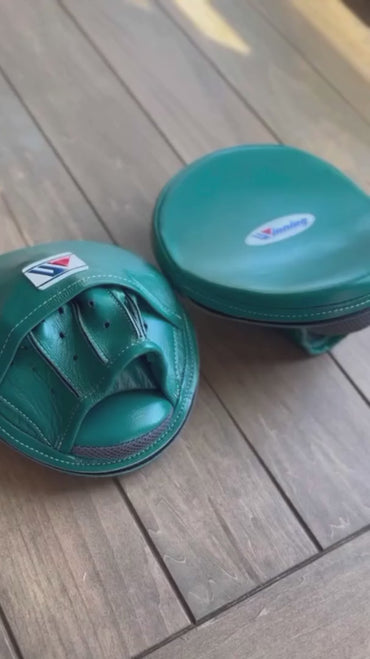 Winning Professional Boxing Punching Mitts - Customizable - Professional Training Mitts - Teal