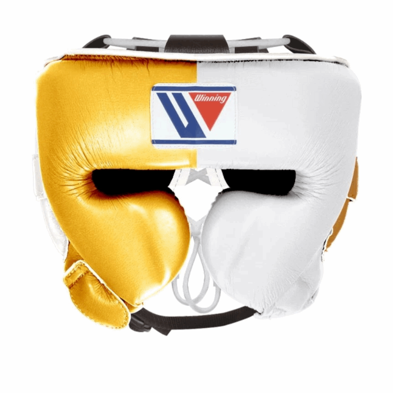 Winning Head Guard Open Face, Genuine Cowhide Leather, High Quality Winning Head Protective, Custom Made Head Guard, Available All Sizes & Colours, Free Shipping Worldwide