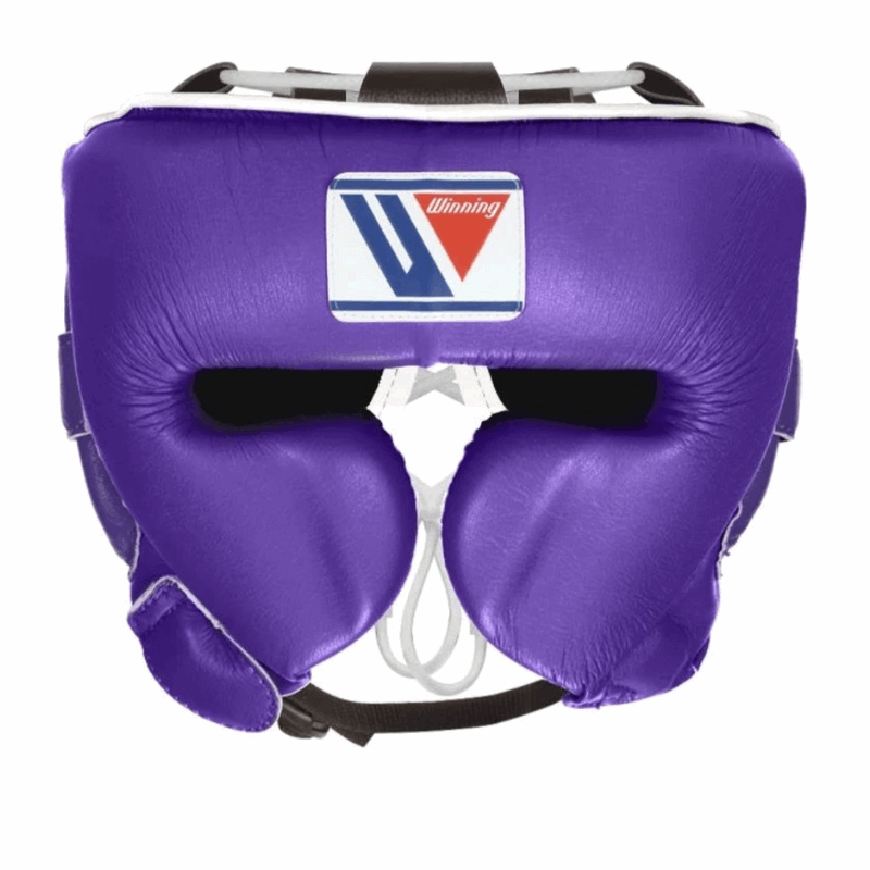 Winning Head Guard Open Face, Genuine Cowhide Leather, High Quality Winning Head Protective, Custom Made Head Guard, Available All Sizes & Colours, Free Shipping Worldwide