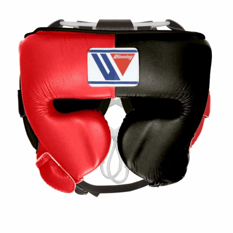 Winning Head Guard Open Face, Genuine Cowhide Leather, High Quality Winning Head Protective, Custom Made Head Guard, Available All Sizes & Colours, Free Shipping Worldwide